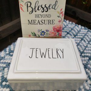 Rae Dunn "Jewelry" Box BRAND NEW!